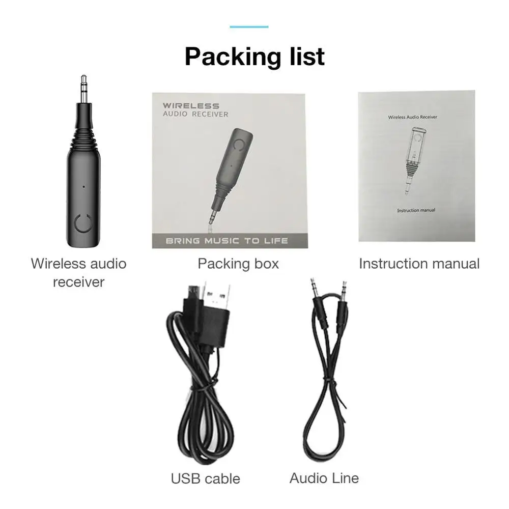 Low latency 5 0 Audio Bluetooth Receiver QCC3005 Chip aptX LL AAC SBC AUX 3 5MM RCA With Mic Wireless Adapter For Car Headphone