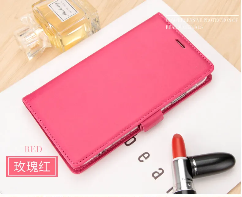 Кожаный мягкий чехол для redmi 7 7a note7/6/5/4/note 4/note 5/6 iPad pro 4 4X5 5PLUS 5X 6X K20 K20 Pro mi 8 8se 9 cc9 чехол-портмоне с откидной крышкой чехол из ТПУ - Цвет: Красный
