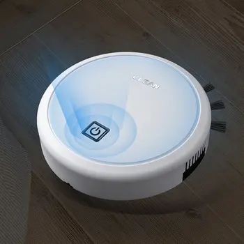 

Automatic Smart Vacuum Cleaner Robot Floor Cleaner With Brush Auto Rechargeable Smart Sweeping Robot Sweeping Mopping Machine