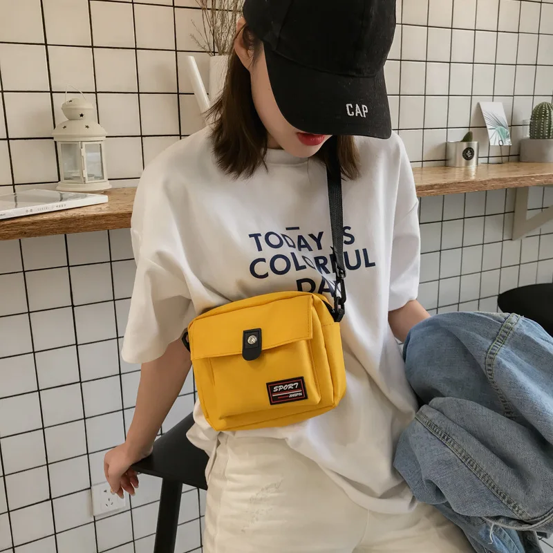 

INS Bag Women's 2019 New Style Shoulder Fashion Canvas Simple Textured Versatile Gogo Disco Dancing Online Celebrity Small Black