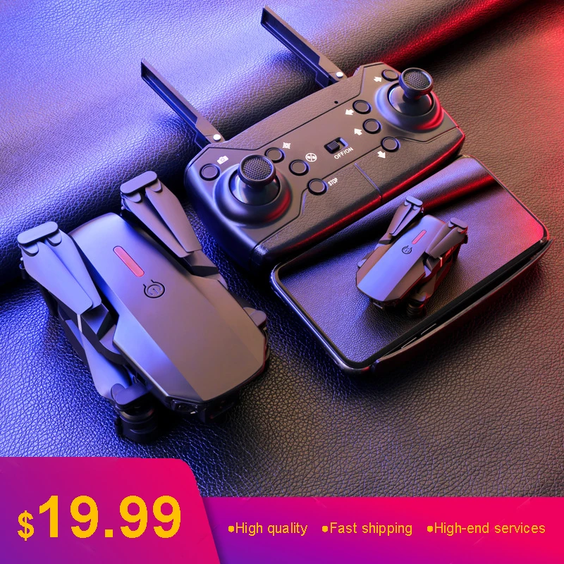 

Drone E88 Pro 4k HD Dual WiFi Camera Wide-angle Head Rc Quadcopter GPS Return Home Foldable Mini Gps Drone Boy Toys Gift HOT
