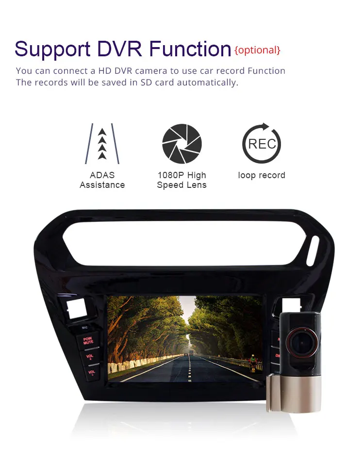 TOPBSNA Android 9,0 автомобильный dvd-плеер для Citroen Elysee peugeot 301- Мультимедиа gps стерео 1Din Автомагнитола wifi 4G+ 64G RDS