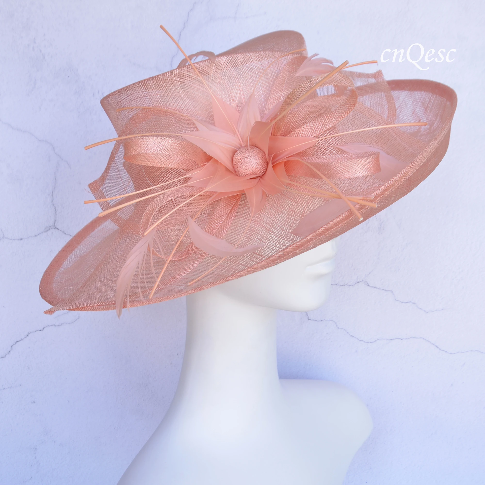 2021 New Colours.hot Pink Big Sinamay 