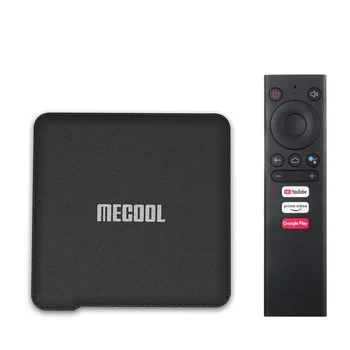 

Mecool KM1 Android 9.0 TV Box Amlogic S905X3 4K Smart IPTV Box 4GB 64GB Dual WiFi 2.4G/5G BT4.2 Google Certified Voice Control