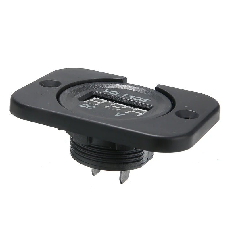 Universal DC 12V-24V Blue LED Display Digital Voltmeter Panel Voltage Meter Volt Tester Car Motorcycle Voltage Meter