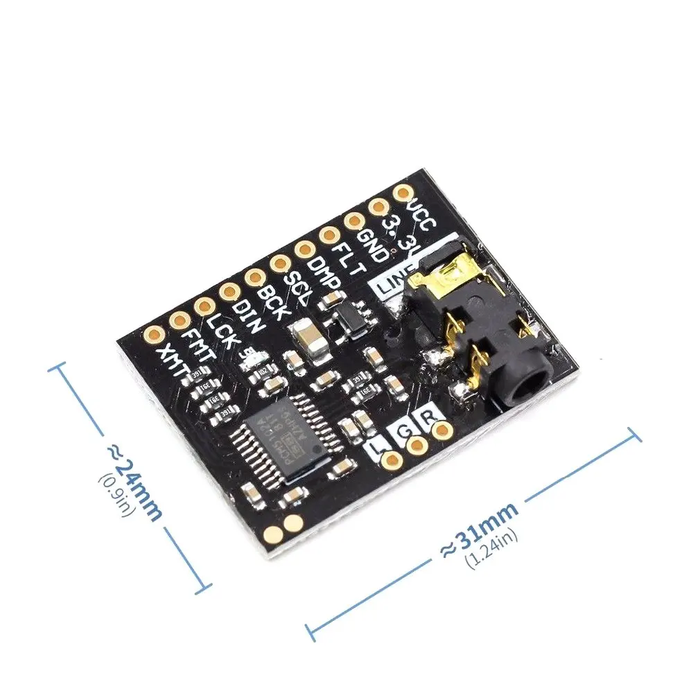 PCM5102A декодер DAC I2S 32bit плеер модуль за ES9023 PCM1794 Raspberry Pi стерео ВЦ модуль совестимая плата