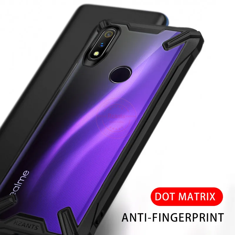 Противоударный армированный силиконовый чехол для OPPO Realme 3 прозрачные чехлы для OPPO Realme 3 Pro роскошный акриловый чехол из ТПУ