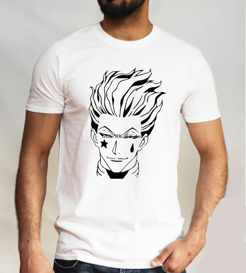 

Summer Style New T Shirt Men Hunter x Hunter Hisoka T-shirt, Phantom Spider, Gon Anime Cosplay Gift Top Men Casual Tee