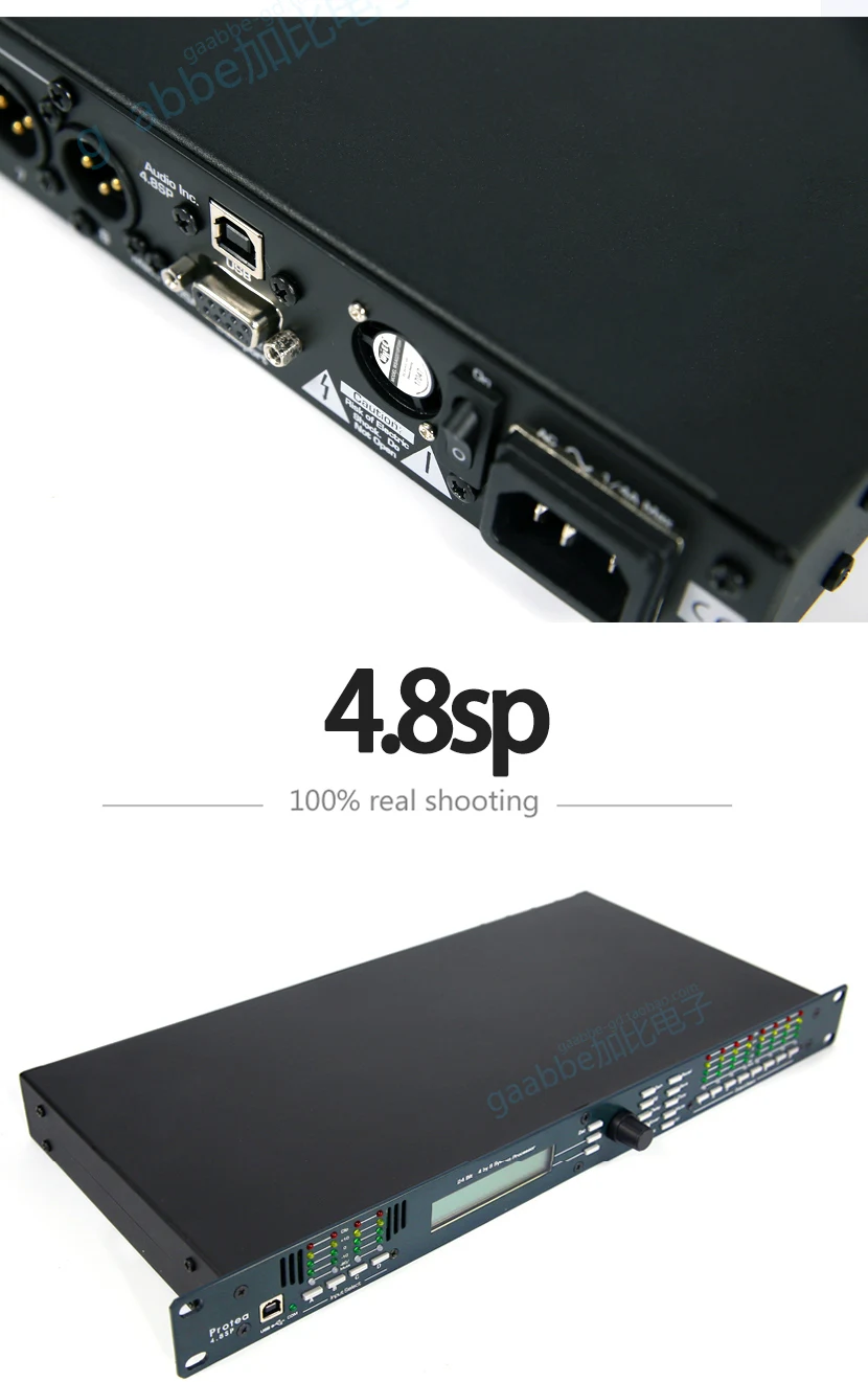 4,8 SP DSP цифровая производительность процессор караоке 4 в и 8 выход звуковой процессор dj звуковое оборудование 4.8SP процессор