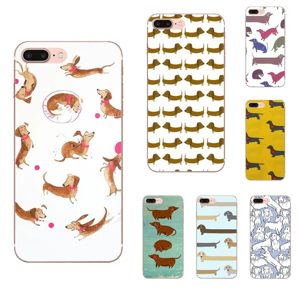 Такса силуэт Love My Dog Puppy для Huawei Honor 5C 5X 6A 6X 7 7A 7X 8 8A 8S 8X 9 10 30 Lite Pro Y6 II Y7 Y9 Prime 2019 |