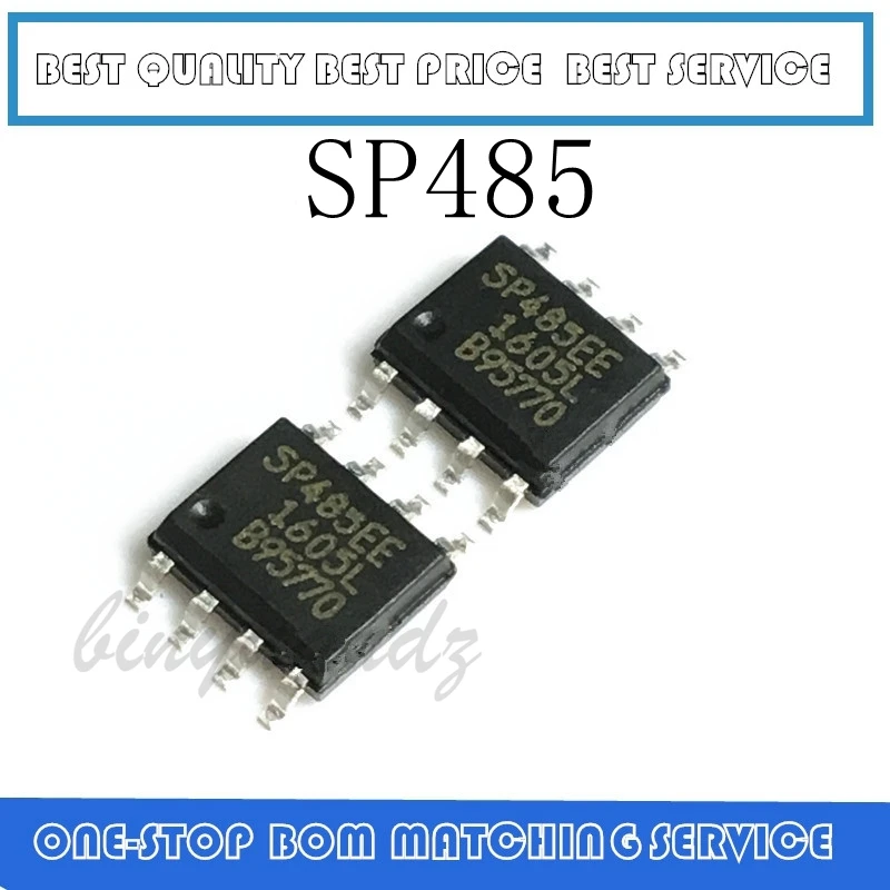 100 шт. SP485EEN SP485 SP485REN SP485EE лапками углублением SOP-8