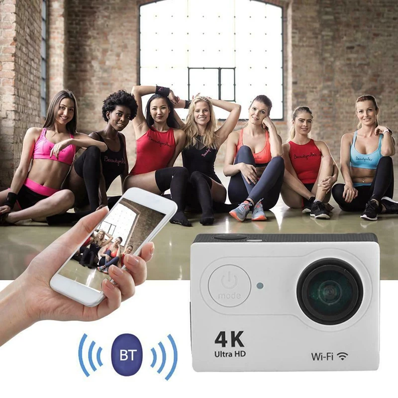 FFYY-H9R Wifi Camera 1080P Ultra 4K Sport Action Waterproof Travel Camcorder