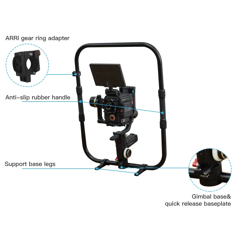 Волшебное кольцо I Handeld RING с адаптером ARRI для стабилизатора одной ручкой ZHIYUN CRANE 3S