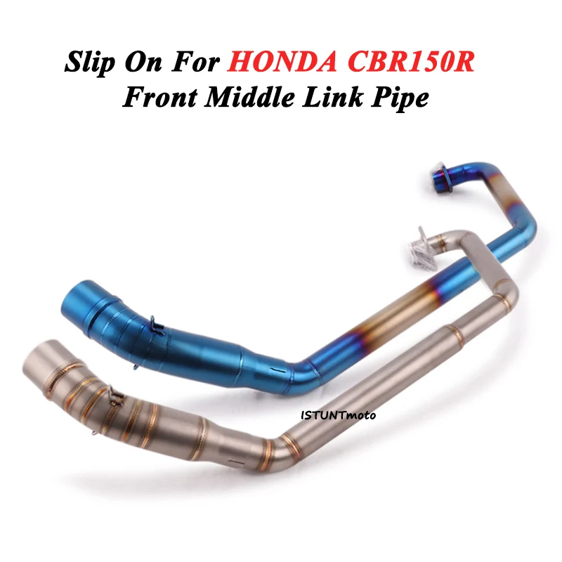 

CBR 150 150R Motocycle Exhaust Pipe Escape Modified Front Middle Header Link Pipe For Honda CBR150 CBR 150 CBR150R CB150R