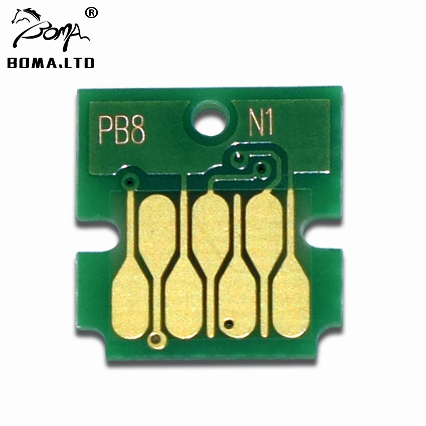 2Pcs T6715 Ink Maintenance Box Chips For Epson WF-4720 WF-4730 WF-4734 WF-4740 EC-4020 EC-4030 EC-4040 Printers Waste Tank