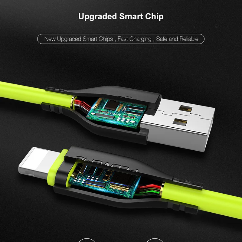USB кабель для телефона для iPhone кабель Xs Max Xr X 8 7 6 6s 5 Plus iPad Mini 1m 2m кабели быстрой зарядки мобильный провод для зарядного устройства данных