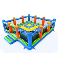 PVC High Quality Giant Inflatable Bounce Trampoline Bouncing Jump Game For Kids Play Amusement Park