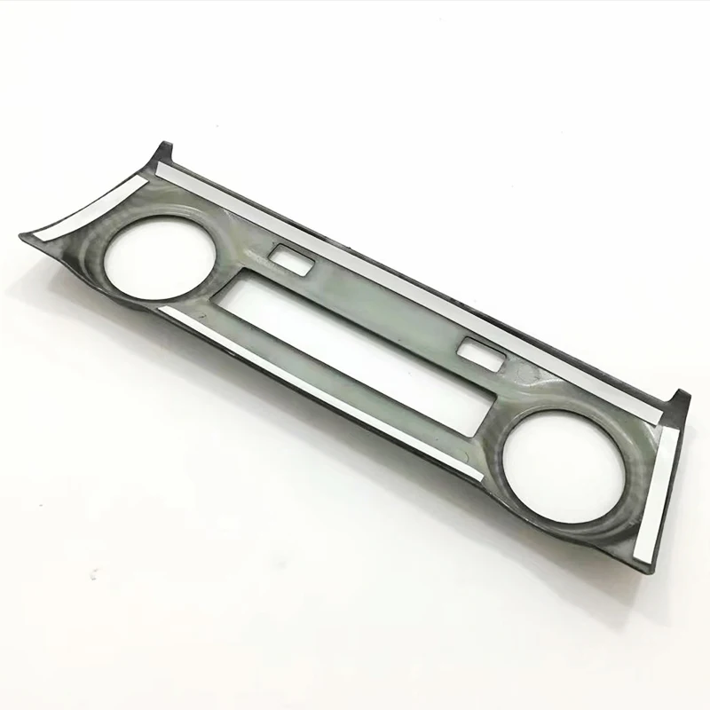 For-Hyundai-Kona-Encino-2018-2019-ABS-Matte-and-Carbon-fibre-Car-air-conditioner-Switch-panel (3)