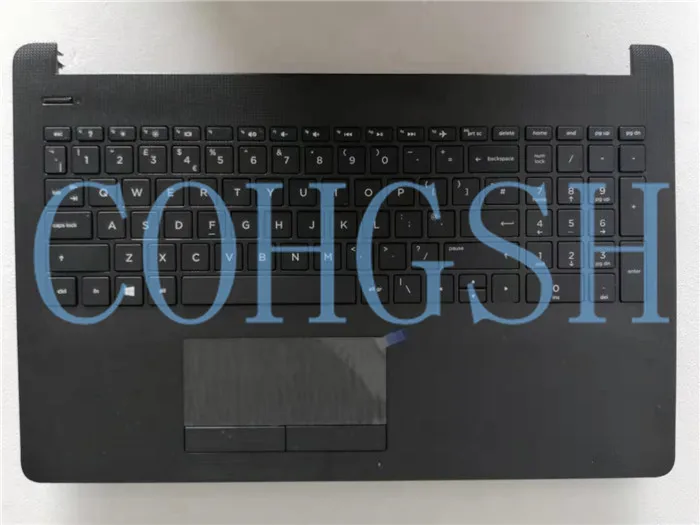 Ноутбук Упор для рук верхнюю крышку чехол черного цвета для hp 15-BR 15-BW 15-BS 250 255 G6 AP204000E00 UK