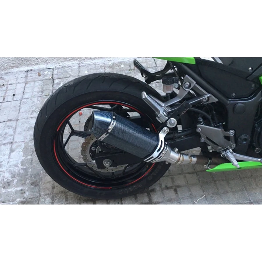 Akrapovic Мотоцикл выхлопная труба мото Escape глушитель дБ убийца для R15 V3 Suzuki выхлопная Yamaha Cygnus Honda Vfr 1200