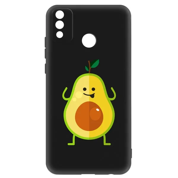Case-pad krutoff soft case avocado merry for honor 9x Lite black phone cover | Мобильные телефоны и аксессуары