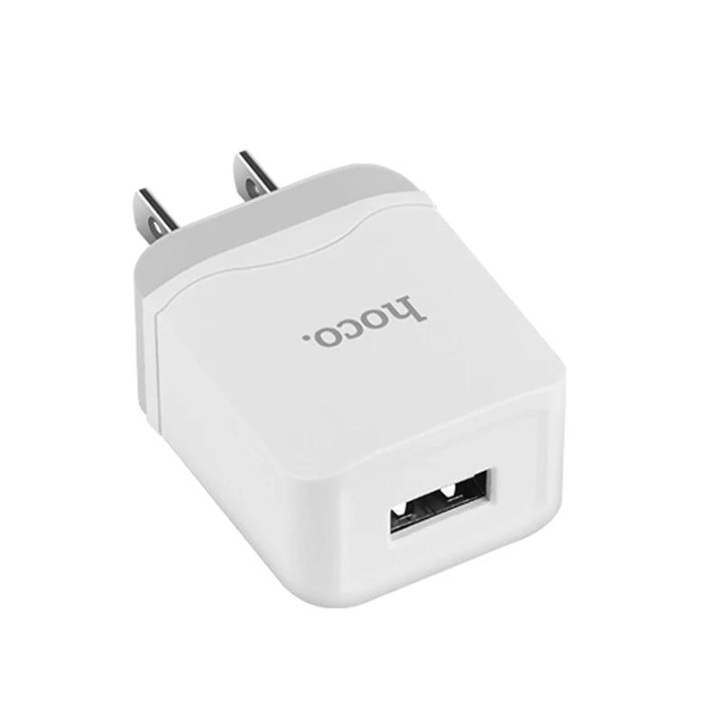 HOCO C22 20 шт./лот 5 в 2.1A USB зарядное устройство для iPhone 11 Xs Max US Plug настенное зарядное устройство адаптер для samsung Xiaomi huawei