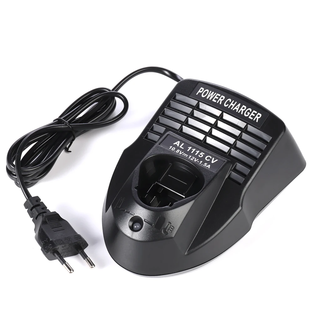 ELE ELEOPTION AL115CV Battery Charger for Bosch 10.8V/12V BAT411 BAT412A Li-ion Battery Drill