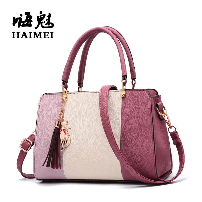 

WOMEN'S Bag 2018 Spring Summer New Style Fashion Handbag Women's Tundish Cool Shoulder Bag Versatile Fashion