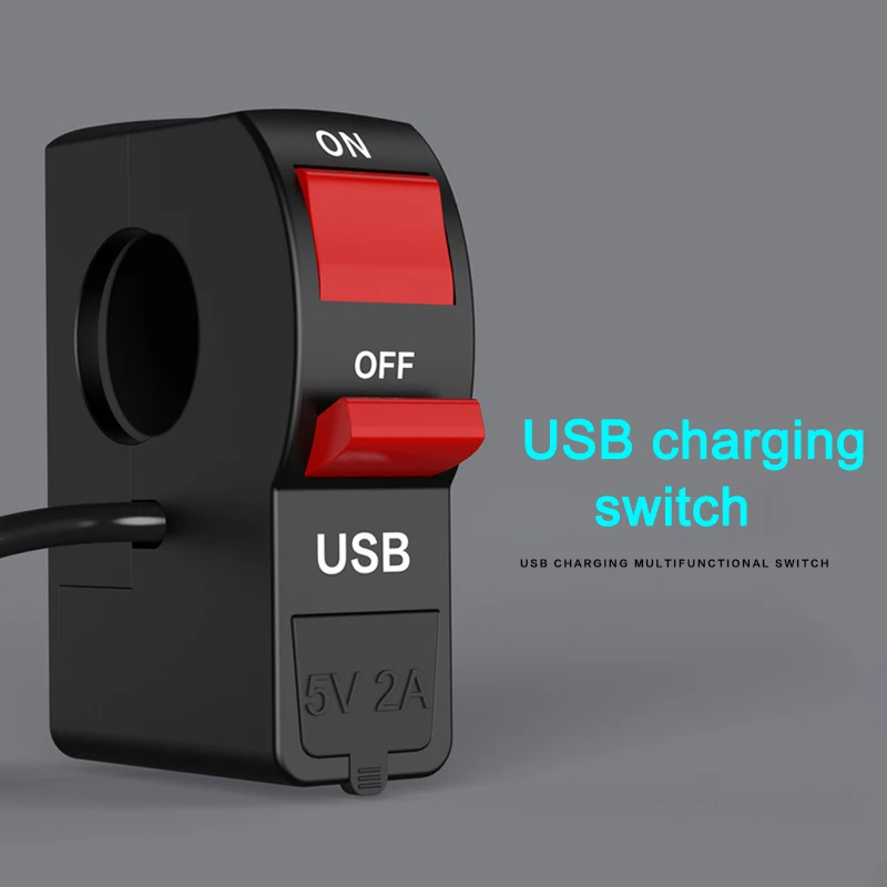 Мотоцикл USB зарядное устройство Водонепроницаемый 12В Быстрый Зарядное устройство для мобильного телефона мотоцикл поставки C44