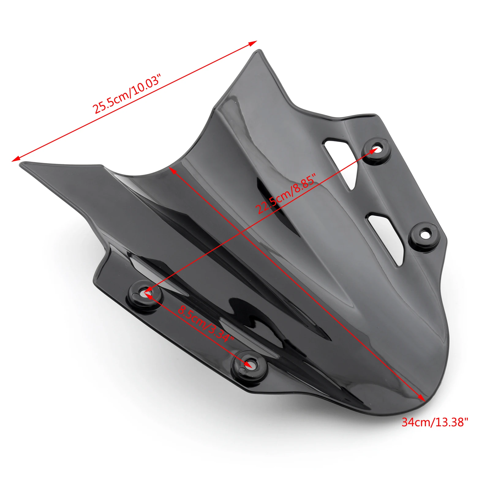 Artudatech ABS мото лобовое стекло ветровое стекло двойной пузырь для Suzuki GSX 250R мотоцикл лобовое стекло части