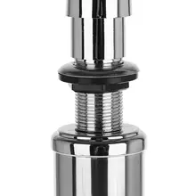 300 мл 300 мл дозатор мыла насос для лосьона жидкое моющее средство Встроенная установка дезинфицирующее средство для рук Органайзер из нержавеющей стали для