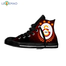 Кроссовки с принтом логотипа на заказ; обувь на шнуровке; Galatasaray; спортивная обувь для клуба; прогулочная парусиновая дышащая обувь; Zapatos De Mujer; Уличная обувь