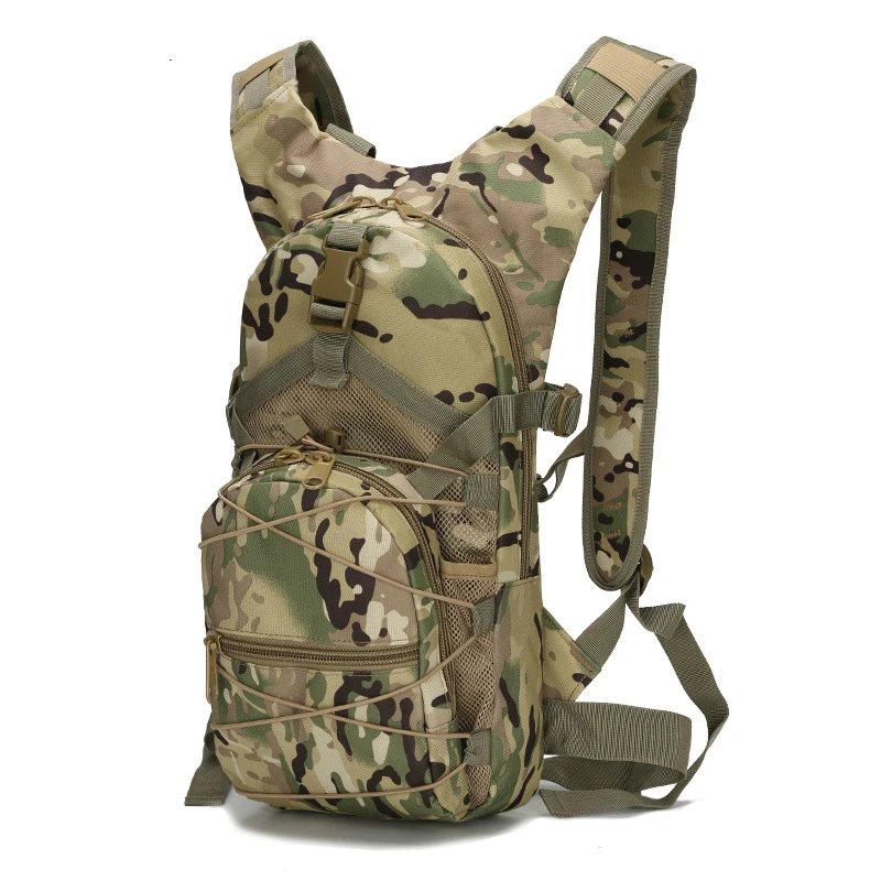 

20L Outdoor Riding Backpack Sports Bags 3P Tactical Camouflage Oxford Bicycle Backpacks Cycling Running Camping Hiking Rucksack