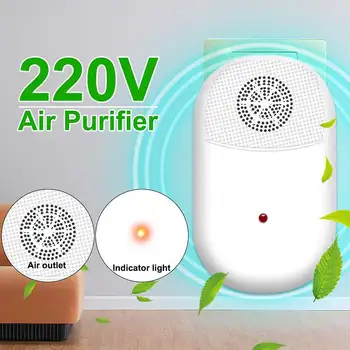 

Air Cleaner Remove Formaldehyde Smoke Dust Purification Ionizer Air Purifier For Home Negative Ion Generator Home Room