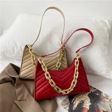 

Fashion Check Embossed Handbags New PU Leather Chain Shoulder Bag 2021 Fashion Texture Shopping Bag Zipper Embossed Underarm Bag