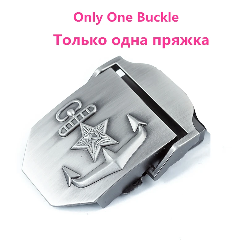 Only One Buckle Новинка Тактический холщовый ремень высокого качества с пряжкой ВМФ СССР - Цвет: Only One Buckle
