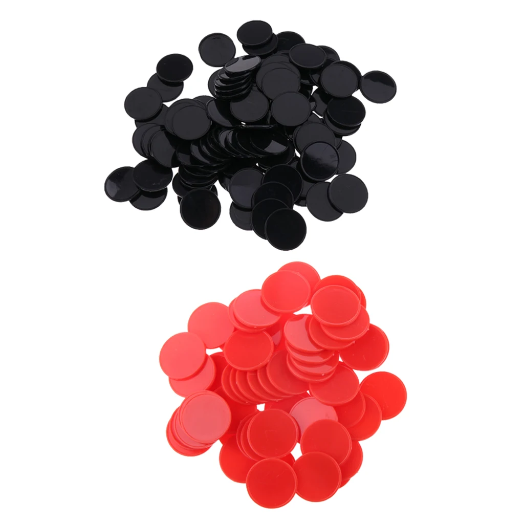 200pc Kids Children Playing Plastic Poker Bingo Chips Tokens Toy Gift