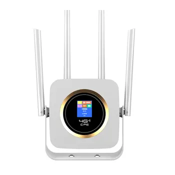 

USB Charging Multipurpose Color Screen 150Mbps 4G Wireless Router LED Indicator High Antenna Practical Easy Apply Home