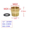 1pc Brass 1/2