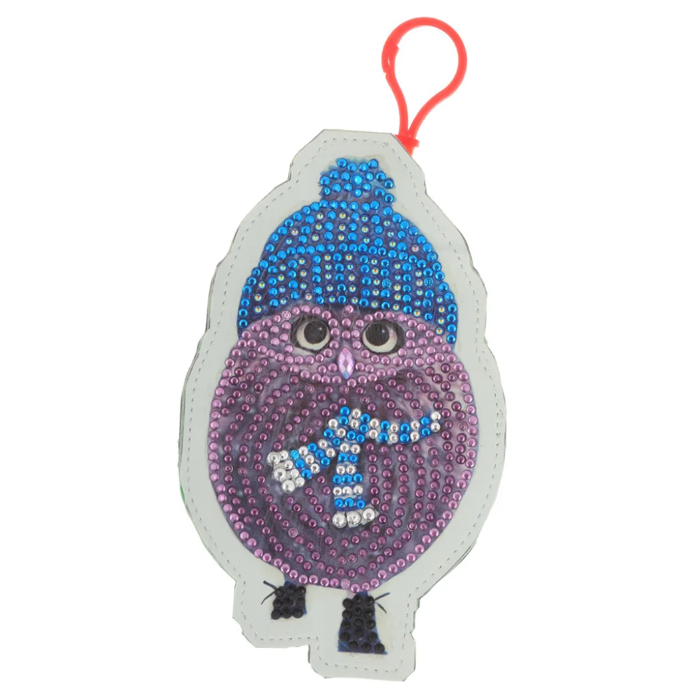 5D DIY Special Shaped Diamond Painting stickers Kit Wallet Dog Coin Purse Keychain Bag Pendants Christmas Gift