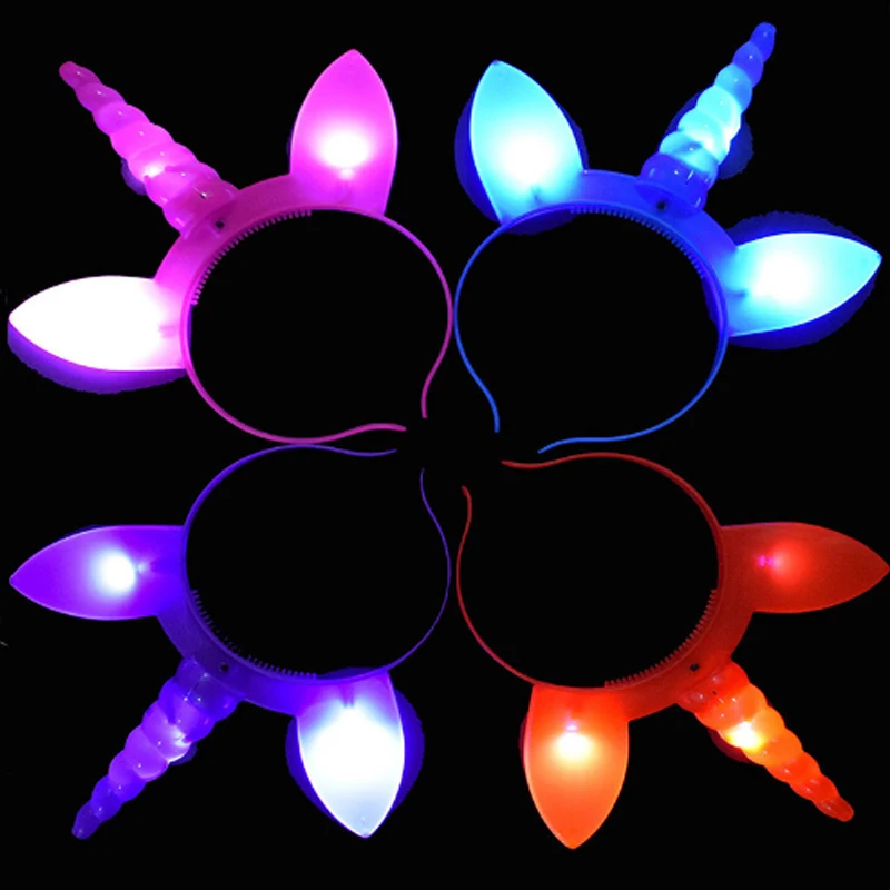 Led Light Up Flashing Headband Christmas led Headband Light Hair Accessories Party Led Party Supplies Gifts for The New Year (7)