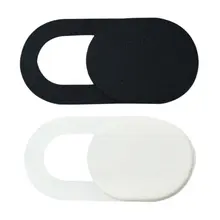 Универсальный Пластиковый черный чехол для веб-камеры, магнитный слайдер, чехол для камеры для IPhone, ноутбука, мобильного телефона, стикеры для конфиденциальности