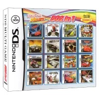 502 in 1 DS видеоигры картридж Консоли Карты Compilation все в 1 для nintendo DS 3DS 2DS - Цвет: 502 in 1