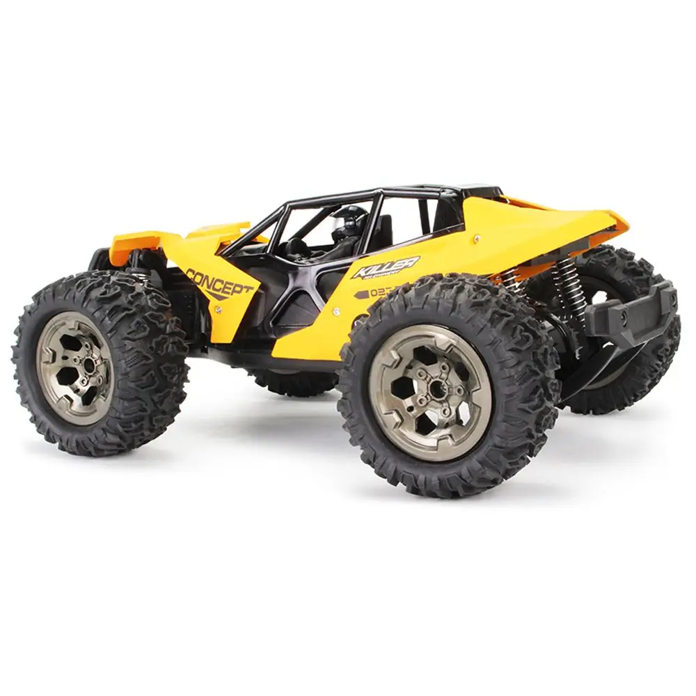 RCTBOX 1/12 2,4 г 2WD щеточный двигатель и ESC высокая скорость 25 км/ч RC автомобиль десерт ошибка gy модель автомобиля желтый и зеленый