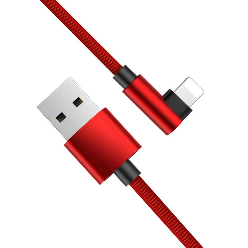 Для Apple ios Android v8 двойной локоть usb тканевая линия передачи данных 1,2 м прочная постоянная температура Быстрая зарядка D30