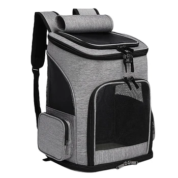 

BEAU-Pet Carrier Backpack for Cats,Dog Carrier Bag with Ventilated Mesh, Comfort Portable Collapsible Cat Backpack Bag for Hikin