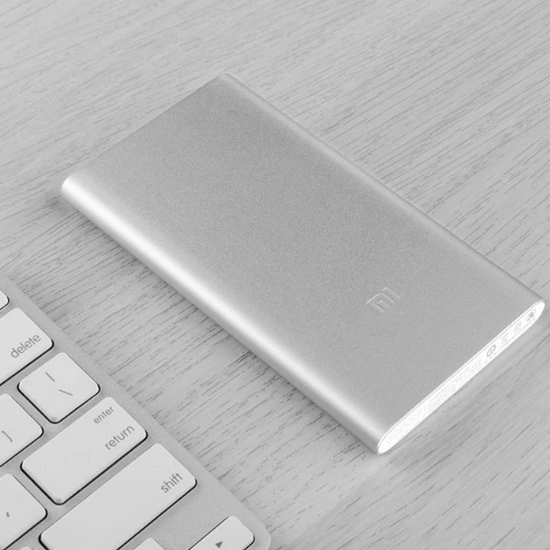 Новинка 2018 Xiaomi Mi 5000 мАч Внешний аккумулятор 2 портативное зарядное устройство
