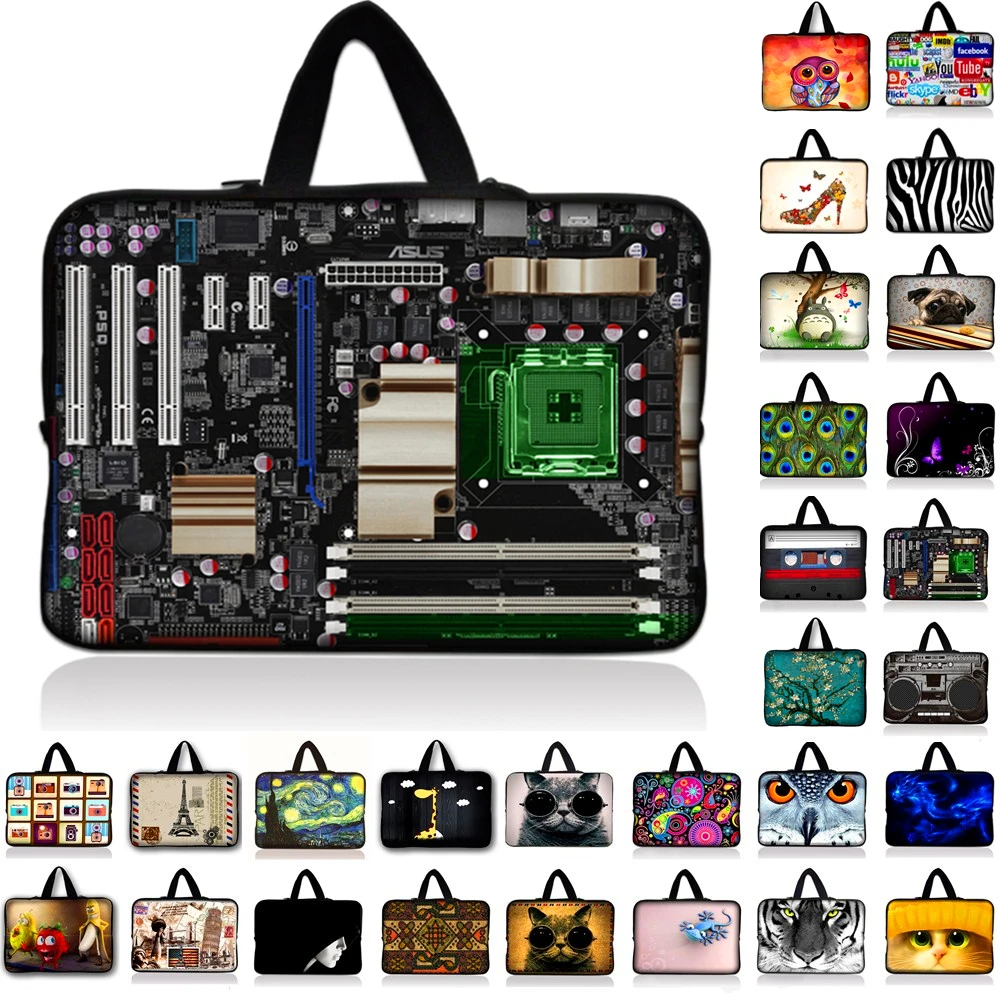 Сумка для ноутбука Macbook Pro 15 Портативная ноутбуков 10 12 13 14 17 дюймов сумки планшетов