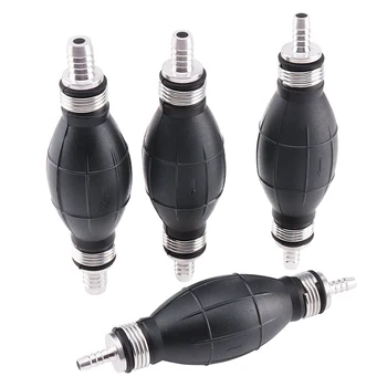 

1pc Hand Fuel Pump Manual Oil Pump Fuel Gas Petrol Transfer Tool Primer Bulb All Fuels For Car Boat Marine Outboard 6/8/10/12mm