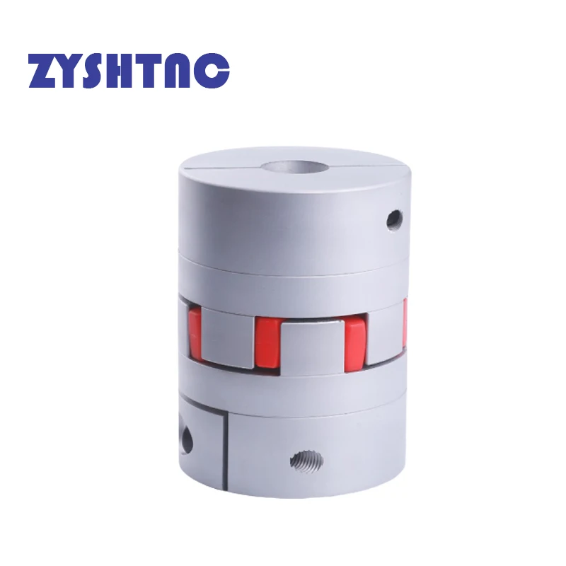 Three Jaw D55L78 Coupler Aluminium Plum Flexible Shaft Coupling D55 L78 Motor Connector CNC Flexible Coupler 12/12.7/14/20/22mm